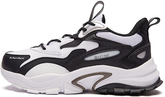 (Women) 361° Low 'Black White Velvet Fashion' 582046706A-4 (Women) 361° Low 'Black White Velvet Fashion' 582046706A-4