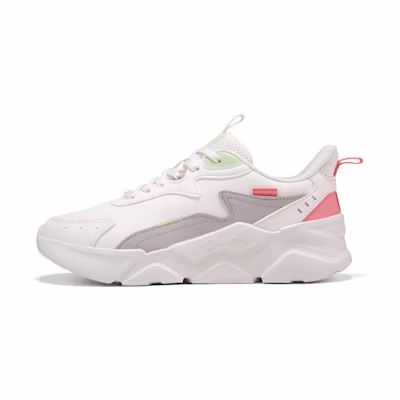 (W) 361° Low Top 'White Pink'