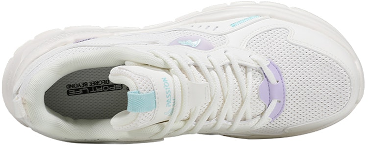 (W) 361° Zapatillas Bajas 'Blanco Morado' 682216761F-5 Lookbook (W) 361° Zapatillas Bajas 'Blanco Morado' 682216761F-5