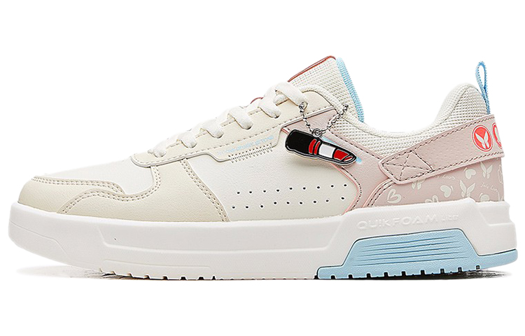 (Women) 361° Low Top Board Shoes 'Beige Pink' 682136611-3