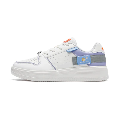 (W) 361° Low Top Board Shoes 'White Purple Grey'