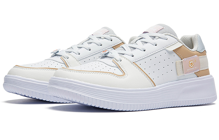 Order (W) Zapatilla Baja de Piel para Skate 361° 'Blanco Marrón' 682036619F-9