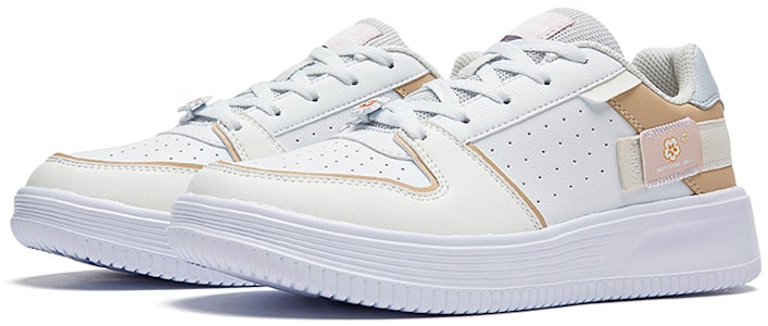 (W) Zapatilla Baja de Piel para Skate 361° 'Blanco Marrón' 682036619F-9 Order (W) Zapatilla Baja de Piel para Skate 361° 'Blanco Marrón' 682036619F-9