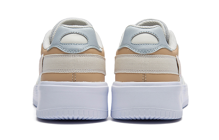 Lookbook (W) Zapatilla Baja de Piel para Skate 361° 'Blanco Marrón' 682036619F-9