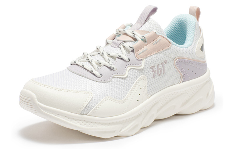 Order (W) Kasut Lari 361° Low Top ''White Light Violet'' Wanita Lelaki 682232238-2