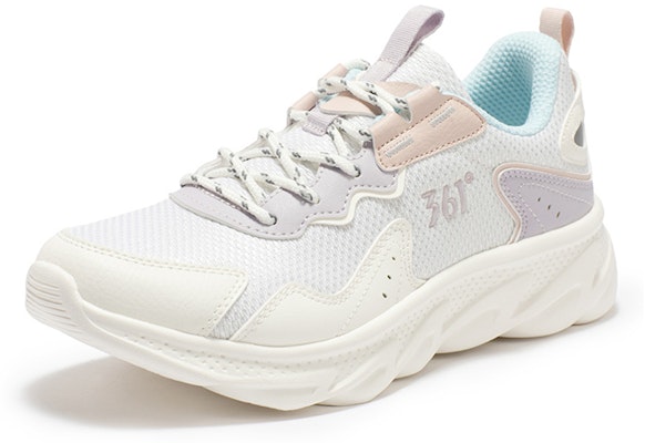 (W) 361° 低帮跑鞋 '白色浅紫色' 682232238-2 Order (W) 361° 低帮跑鞋 '白色浅紫色' 682232238-2