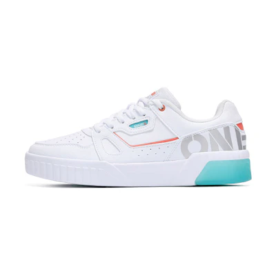(W) 361° Low Top Skate Shoe 'White Blue'