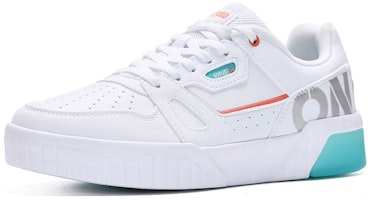 (W) (女款)361° 低筒滑板鞋“白色藍色”582016609-1 582016609-1 Order (W) (女款)361° 低筒滑板鞋“白色藍色”582016609-1 582016609-1