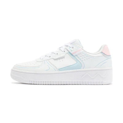 (W) 361° Low Top Skate Shoes 'White Blue Pink'