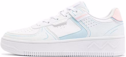(Women) 361° Low Top Skate Shoes 'White Blue Pink' 682116601F-8 (Women) 361° Low Top Skate Shoes 'White Blue Pink' 682116601F-8