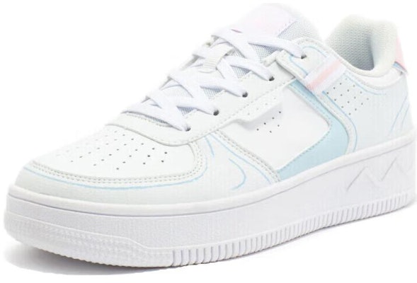 (Women) 361° Low Top Skate Shoes 'White Blue Pink' 682116601F-8 Order (Women) 361° Low Top Skate Shoes 'White Blue Pink' 682116601F-8
