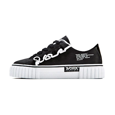 (W) 361° Low Top Skateboard Sneaker 'Black and White'