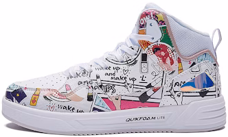 (Women) 361° Low Top Sneaker 'White Pink' 582036610-6 (Women) 361° Low Top Sneaker 'White Pink' 582036610-6