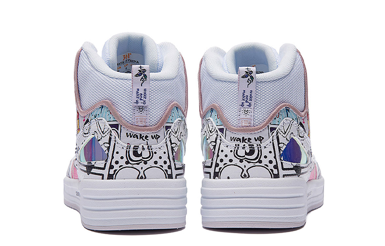 Lookbook (W) Zapatillas 361° Low Top 'Blanco Rosa' 582036610-6