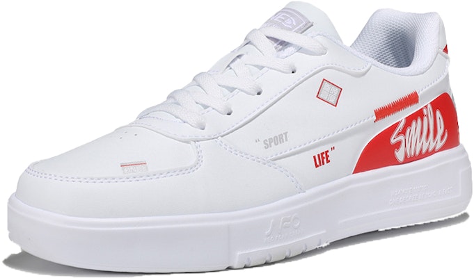 (Women) 361° Low Top Sneaker 'White Red' 682026624F-1 Lookbook (Women) 361° Low Top Sneaker 'White Red' 682026624F-1