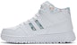(W) 361° Sneakers Pertengahan 'Putih Hangat Biru' 581946624A-5