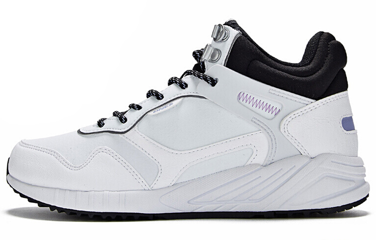 (Women) 361° Mid Top Plush 'Black White' 581946732A-1