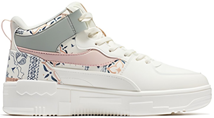 (W) Zapatillas 361° Mid Top 'Blanco Melocotón Rosa' 682236616-1 Order (W) Zapatillas 361° Mid Top 'Blanco Melocotón Rosa' 682236616-1