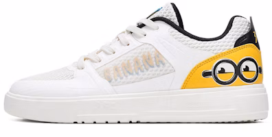 (Women) 361° Minions x Skateboard Sneakers 'White' 582026630-1 (Women) 361° Minions x Skateboard Sneakers 'White' 582026630-1