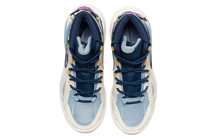 Order (W) 361° NFO '블루 그레이 미드톱 농구화' 682031115-3