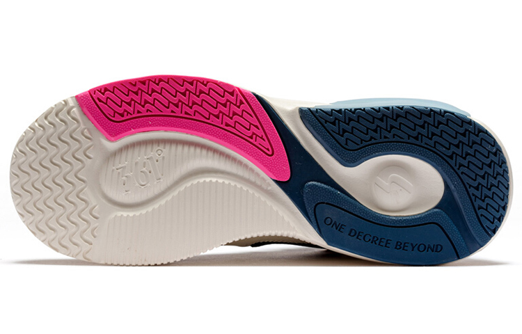 Shop (W) 361° NFO '블루 그레이 미드톱 농구화' 682031115-3