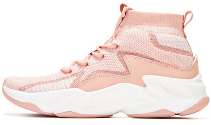 (Women) 361° Q-Bounce High-Top Chunky Dad Shoes 'Pink' 'Goule Chuxin' 681936769-2 Buy (Women) 361° Q-Bounce High-Top Chunky Dad Shoes 'Pink' 'Goule Chuxin' 681936769-2