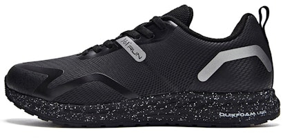 (Women) 361° Q-Bounce Technology Cushioning Low Top Running Shoe 'Black White' 581932263F-5 (Women) 361° Q-Bounce Technology Cushioning Low Top Running Shoe 'Black White' 581932263F-5