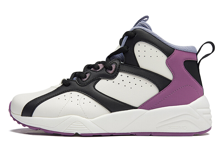 (Women) 361° Q-Bounce Technology Mid-Top Basketball 'Black White' 682111110-4