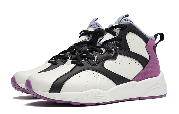 Order (W) 361° Q-바운스 테크놀로지 미드탑 농구화 '블랙 화이트' 682111110-4