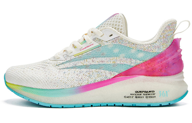 (Women) 361° Q-Bounce Ultra Low 'Neon Electronic Pink' 682012221F-1