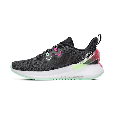 (W) 361° Q Bounce Super Low Running Shoes 'Haomu Black Pink'