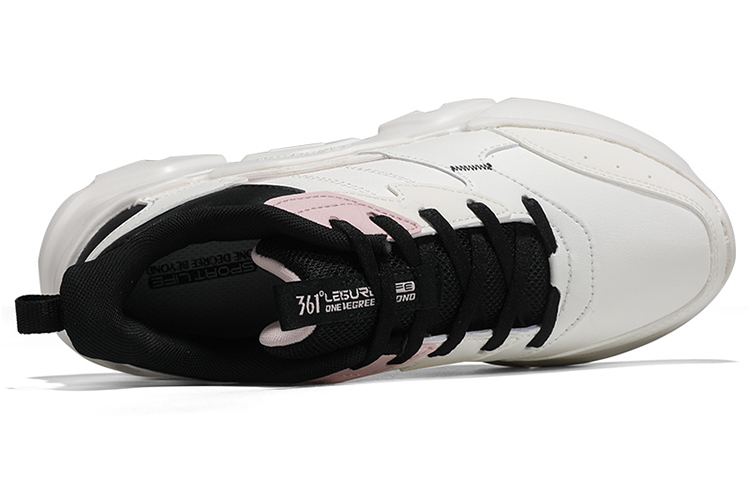 Lookbook (W) Zapatillas Retro Dad 361° 'Cuero Transpirable Blanco' 682146728-6