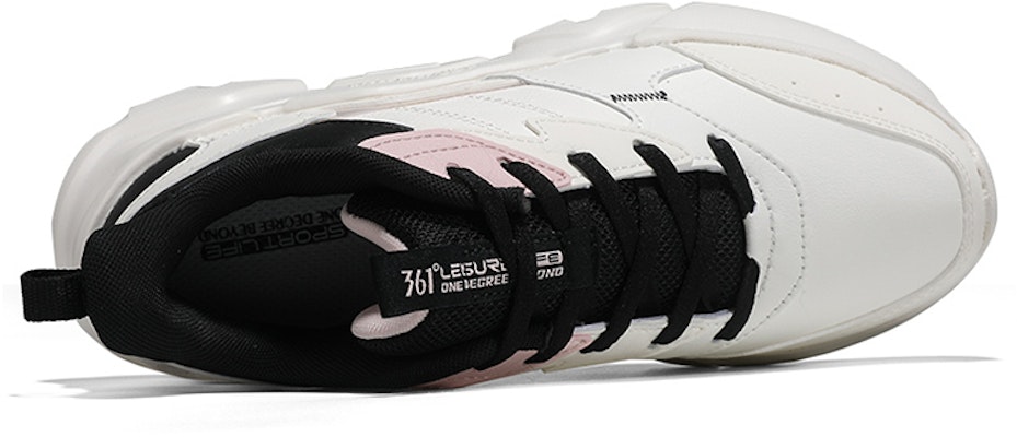(Women) 361° Retro Dad Shoe 'White Breathable Leather' 682146728-6 Lookbook (Women) 361° Retro Dad Shoe 'White Breathable Leather' 682146728-6