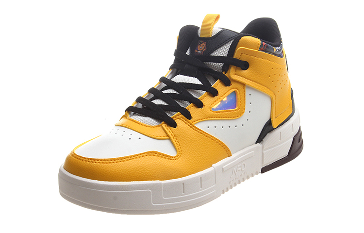 Lookbook (W) 361° 復古中幫「白黃」女款 582146644-1 582146644-1