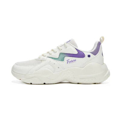 (W) 361° Retro Running Sneaker 'White Purple'