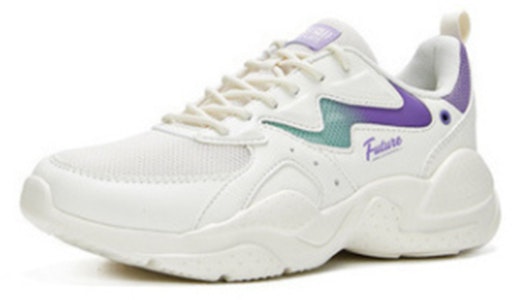 (W) 361° 复古跑步鞋 '白紫色' 682016783-1 Order (W) 361° 复古跑步鞋 '白紫色' 682016783-1