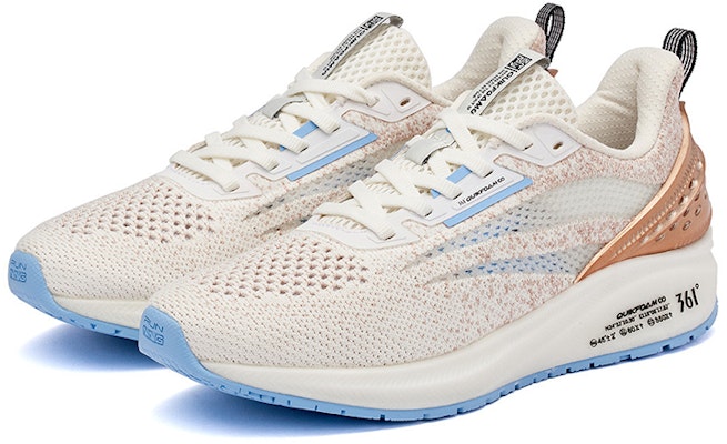 (Women) 361° Running Shoe 'White Bronze' 682222226-2 Shop (Women) 361° Running Shoe 'White Bronze' 682222226-2