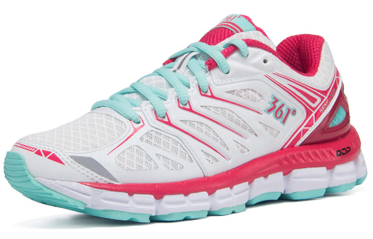 Lookbook (W) 361° Sensation Q Low-Top Running 'Blanco Rosa Internacional' 201520101-4