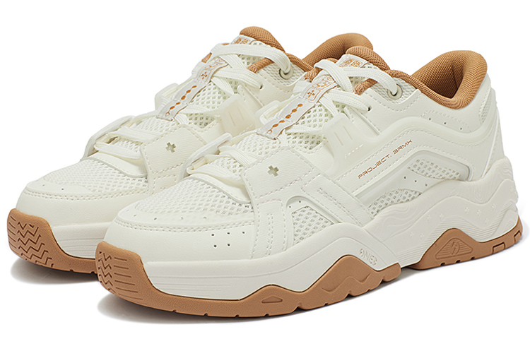 (W) 361° Skateboard Sneakers 'Feather White' 圖 3