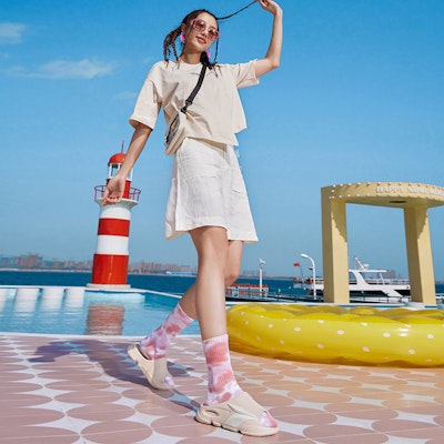 (W) 361° Slip-On ''Beige'' Kasut Beige 582221120-2 Cheap (W) 361° Slip-On ''Beige'' Kasut Beige 582221120-2