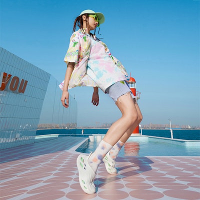 (Women) 361° Slip-On 'White Green' 'You Jing' 682226722-2 2