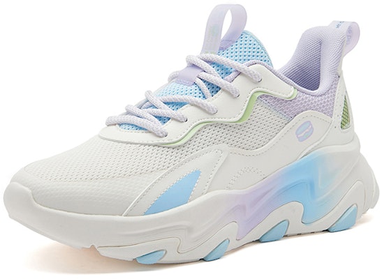 (Women) 361° White Purple 'Yuanqi Girl' 682216702-6 Order (Women) 361° White Purple 'Yuanqi Girl' 682216702-6