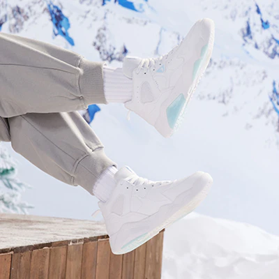 (Women) 361° Winter Expedition 'White Blue High-Top' 682346618A-1 4