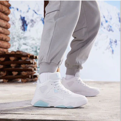 (Women) 361° Winter Expedition 'White Blue High-Top' 682346618A-1 Cheap (Women) 361° Winter Expedition 'White Blue High-Top' 682346618A-1