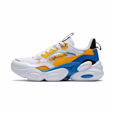 (W) 361° Minions Chunky Dad Shoes 'White Blue Yellow'