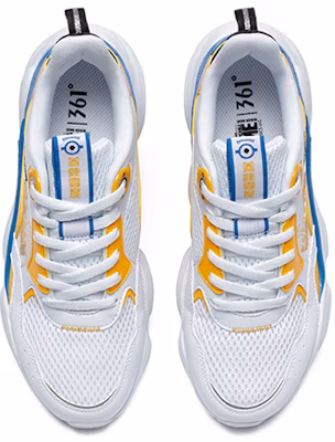 (Women) 361° x Minions Chunky Dad Shoes 'White Blue Yellow' 682026768-2 Shop (Women) 361° x Minions Chunky Dad Shoes 'White Blue Yellow' 682026768-2