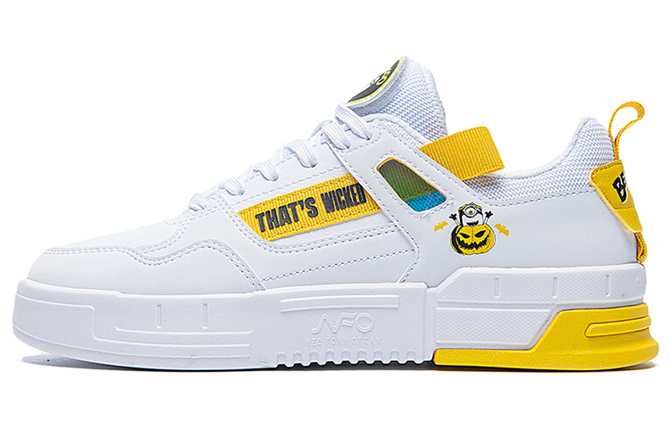 (W) 361° Despicable Me Low Top 'Minions - White Yellow'