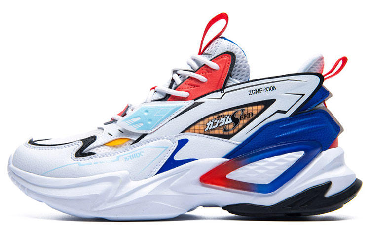 (Women) 361° x Gundam Seed Casual Shoes 'White Blue Red' 682026761F-1
