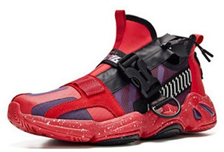 (W) 361° x Gundam Zaku II Kasut Kasual 'Merah Hitam' 681926720F-2 Lookbook (W) 361° x Gundam Zaku II Kasut Kasual 'Merah Hitam' 681926720F-2