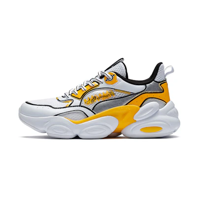 (W) 361° Minions Dad Shoes 'White Yellow'